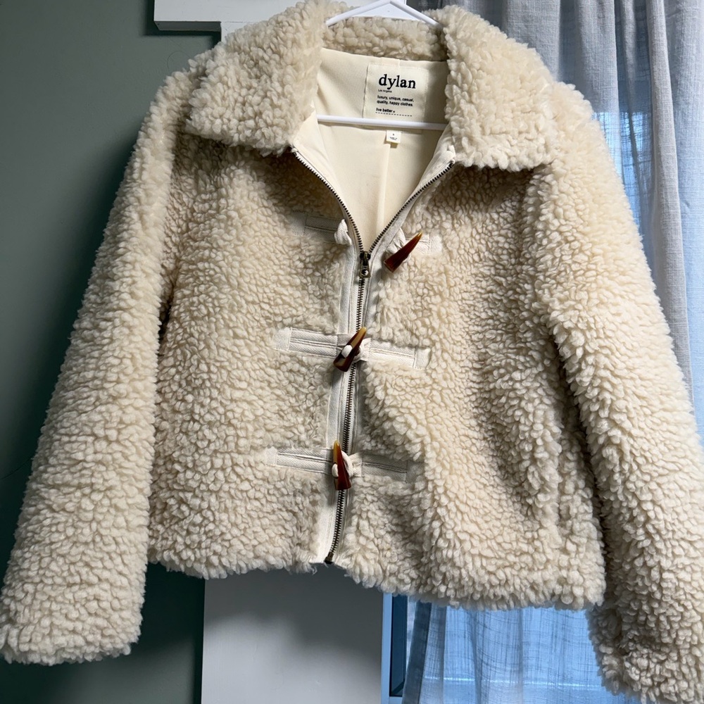 Dylan Cream Fleece Jacket